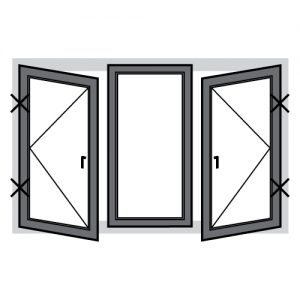 Anthracite Grey UPVC Window